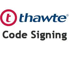 Thawte Code Signing logo