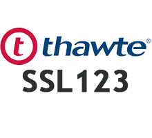 Thawte SSL123 logo