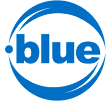 .blue domain logo