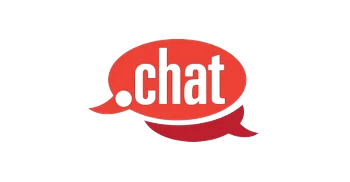 .chat domain logo