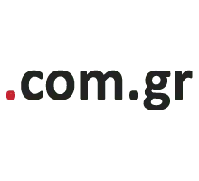 .com.gr domain logo