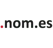 .nom.es domain logo