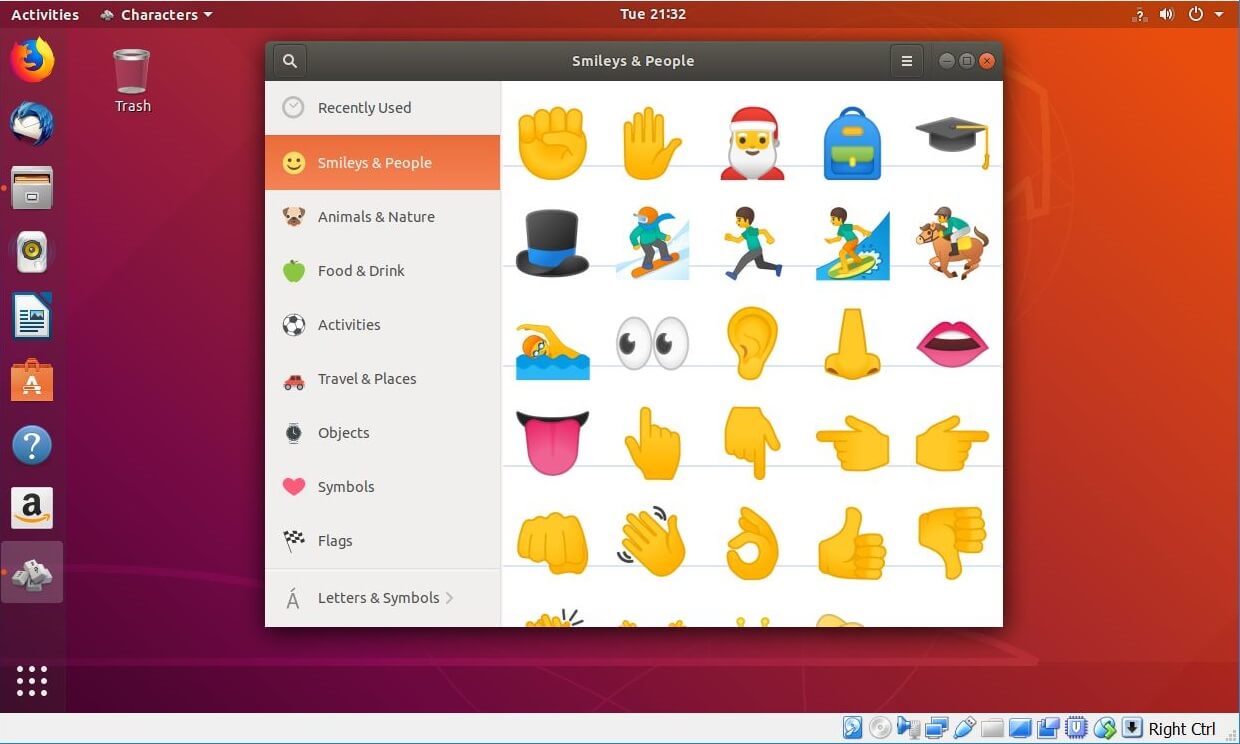 Ubuntu-18.04-Emoji